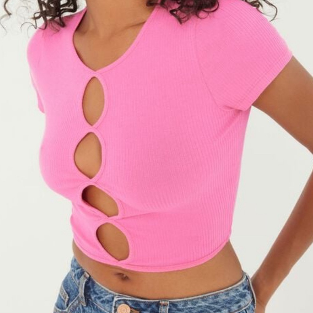 Garage pink top